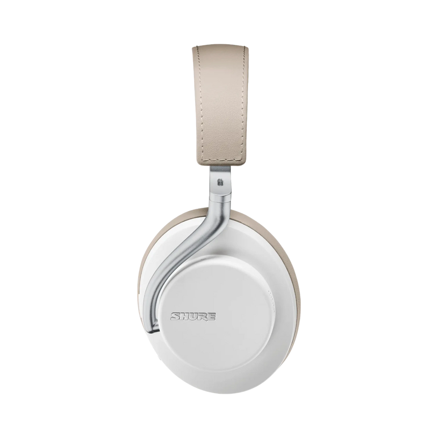Shure AONIC 50 Wireless Noise-Canceling Headphones (White & Gold) — Being Shipped