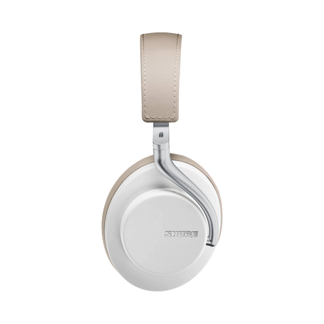 Shure AONIC 50 Wireless Noise-Canceling Headphones (White & Gold) — Being Shipped