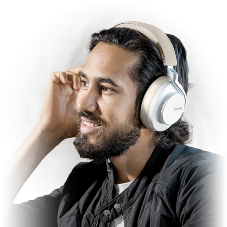 Shure AONIC 50 Wireless Noise-Canceling Headphones (White & Gold) — Being Shipped