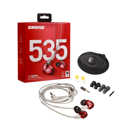 Shure SE535 Sound-Isolating In-Ear Stereo Headphones — Being Shipped