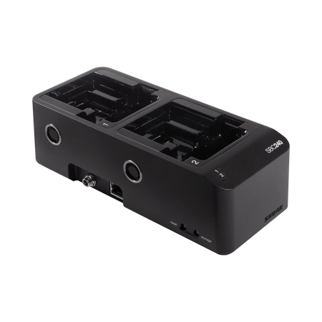 Shure SBC240-US Two-Bay Networked Docking Charger & PS60 Power Supply — Being Shipped