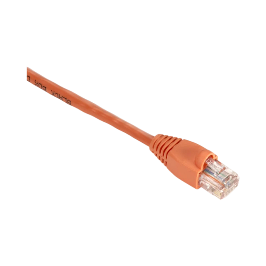 Black Box 25ft CAT5e 350MHz Snagless Ethernet Cable (Orange) — Being Shipped