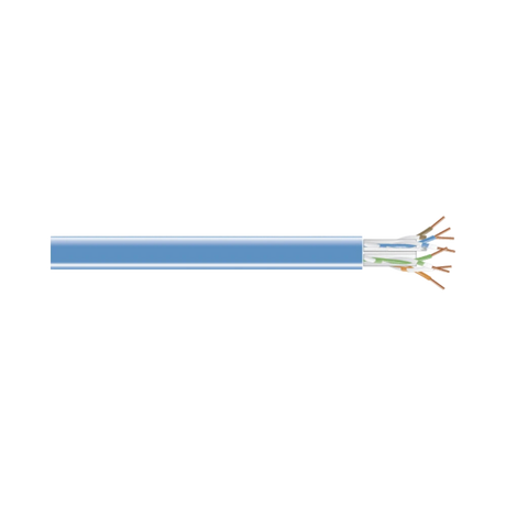 Black Box 1000ft CAT5e 100MHz Solid Ethernet Bulk Cable (Blue) — Being Shipped