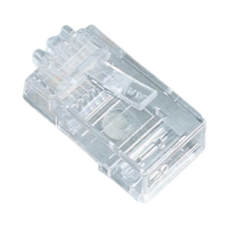 Black Box CAT5 Unshielded Modular Plug for Solid Wire (25-Pack) — Being Shipped