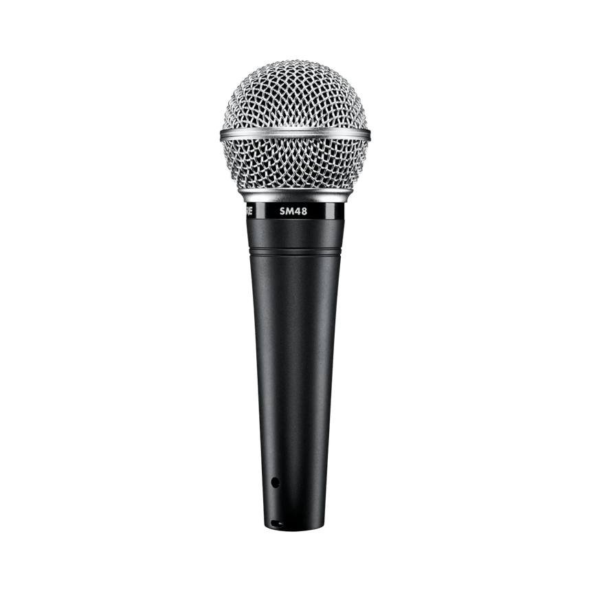 Shure SM48S-LC Cardioid Dynamic Vocal Microphone with On/Off Switch — Being Shipped