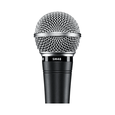 Shure SM48S-LC Cardioid Dynamic Vocal Microphone with On/Off Switch — Being Shipped