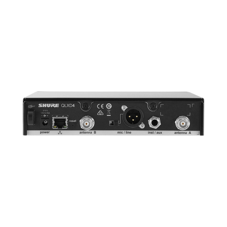 Shure QLXD14/83 Digital Wireless Omnidirectional Lavalier Microphone System — Being Shipped