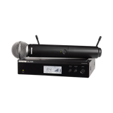 Shure BLX24R/SM58 Rackmount Wireless Handheld Microphone System — Being Shipped
