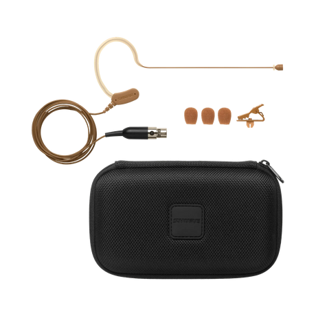 Shure MX153 Earset Headworn Microphone (Cocoa) — Being Shipped