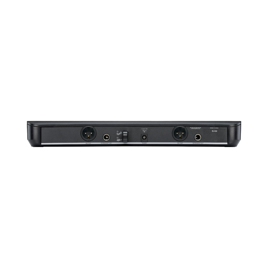 Shure BLX188/CVL Dual-Channel Wireless Cardioid Lavalier Microphone System — Being Shipped