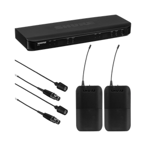 Shure BLX188/CVL Dual-Channel Wireless Cardioid Lavalier Microphone System — Being Shipped