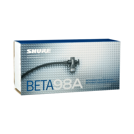 Shure Beta 98AD/C Mini Cardioid Condenser Drum Microphone — Being Shipped