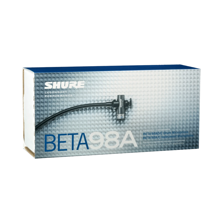 Shure Beta 98AD/C Mini Cardioid Condenser Drum Microphone — Being Shipped