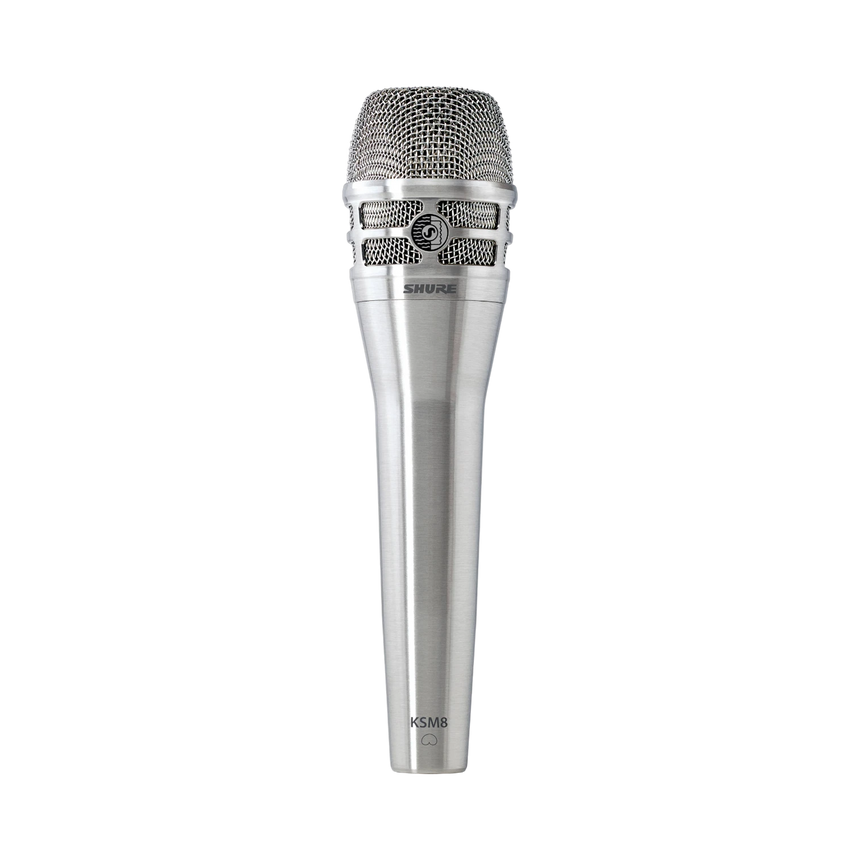 Shure KSM8/N Dualdyne Dynamic Handheld Vocal Microphone (Nickel) — Being Shipped