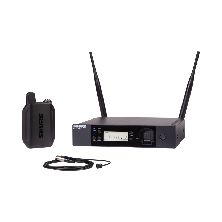 Shure GLXD14R+ Dual-Band Omni Wireless Presenter Rack System — Being Shipped