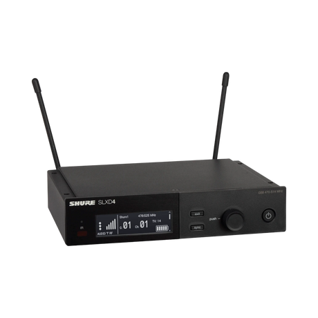 Shure SLXD14/98H Digital Wireless Cardioid Instrument Microphone System — Being Shipped
