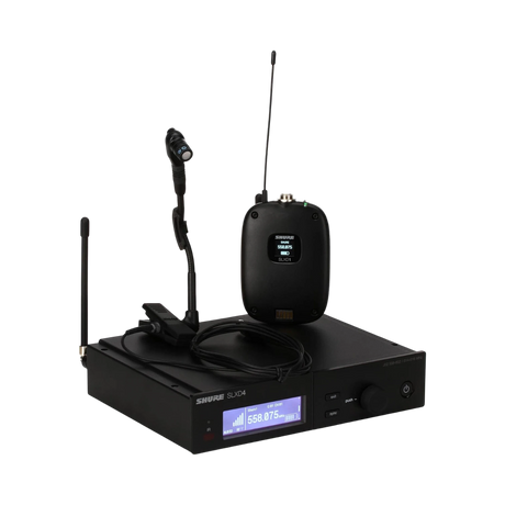 Shure SLXD14/98H Digital Wireless Cardioid Instrument Microphone System — Being Shipped