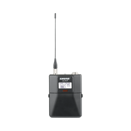 Shure ULXD1 VHF Digital Wireless Bodypack Transmitter with TA4M (V50: 174 to 216 MHz) — Being Shipped