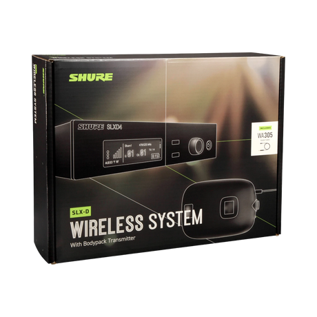Shure SLXD14 Digital Wireless Guitar System (J52: 558 to 602 + 614 to 616 MHz) — Being Shipped