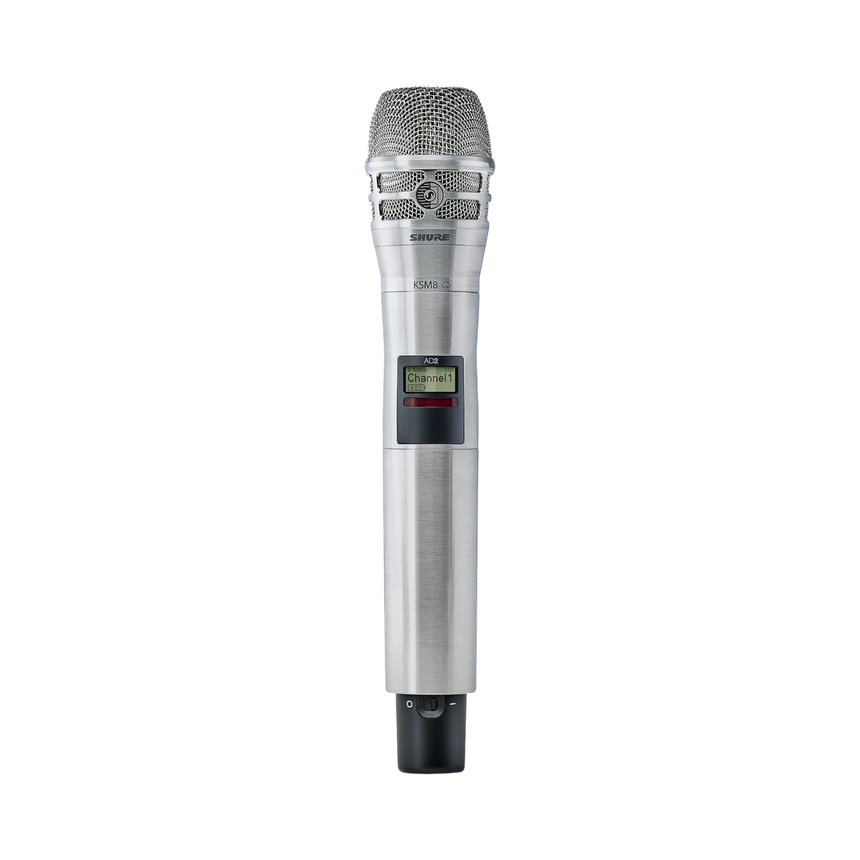 Shure AD2/KSM8N Digital Handheld Wireless Microphone Transmitter — Being Shipped