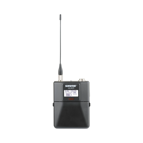 Shure ULXD1 Digital Wireless Bodypack Transmitter with LEMO3 (G50: 470 to 534 MHz) — Being Shipped