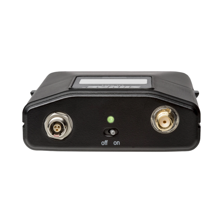 Shure ULXD1 Digital Wireless Bodypack Transmitter with LEMO3 (G50: 470 to 534 MHz) — Being Shipped