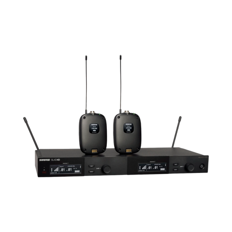 Shure SLXD14D Dual-Channel Digital Wireless Bodypack System — Being Shipped