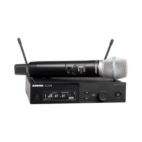 Shure SLXD2/B87A Digital Wireless Handheld Microphone Transmitter with Beta 87A Capsule — Being Shipped
