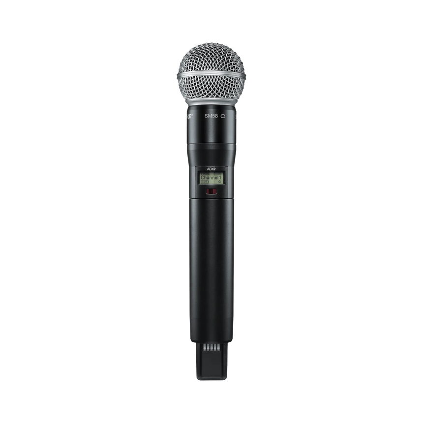 Shure ADX2/SM58 Wireless Handheld Microphone Transmitter — Being Shipped