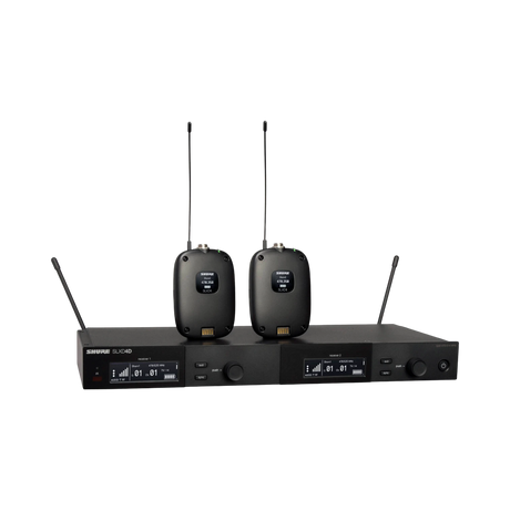 Shure SLXD14D Dual-Channel Digital Wireless Bodypack System — Being Shipped