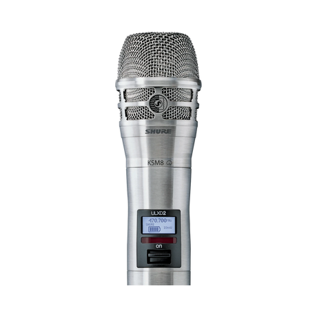 Shure ULXD2/K8N Digital Handheld Wireless Microphone Transmitter with KSM8 Capsule — Being Shipped