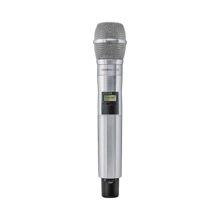 Shure AD2/KSM9HSN Digital Handheld Wireless Microphone Transmitter — Being Shipped