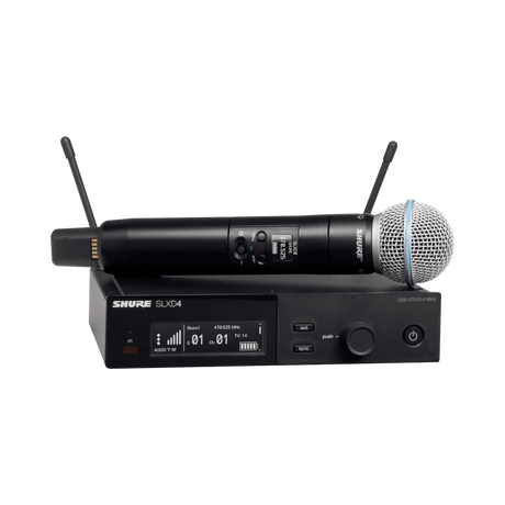 Shure SLXD2/B58 Digital Wireless Handheld Microphone Transmitter — Being Shipped