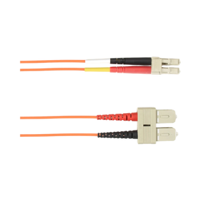 Black Box 9.8ft Multimode Fiber Optic Patch Cable 50/125 OM2 (Orange) — Being Shipped