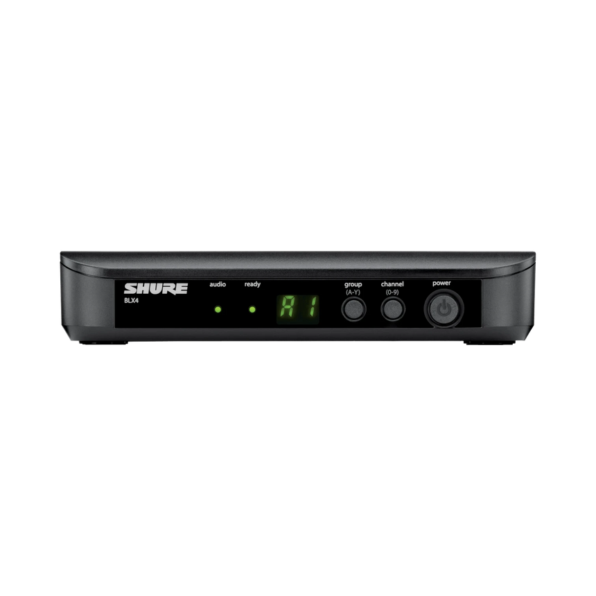 Shure BLX4 Tabletop Wireless Receiver (H11: 572 to 596 MHz) — Being Shipped