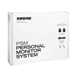 Shure PSM 300 Twin-Pack Pro Wireless In-Ear Monitor Kit (G20: 488 to 512 MHz) — Being Shipped