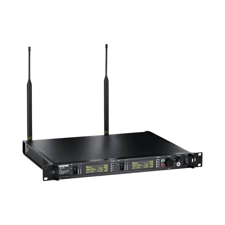 Shure PSM1000 Dual-Channel Personal Monitor System (G10: 470 to 542 MHz) — Being Shipped