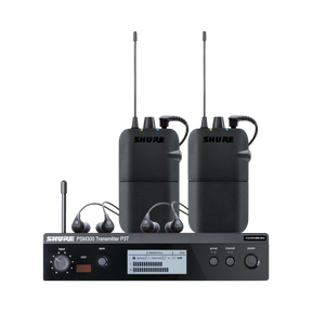 Shure PSM 300 Twin-Pack Wireless In-Ear Monitor Kit (G20: 488 to 512 MHz) — Being Shipped