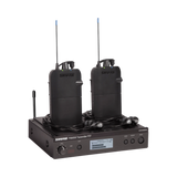 Shure PSM 300 Twin-Pack Wireless In-Ear Monitor Kit (G20: 488 to 512 MHz) — Being Shipped