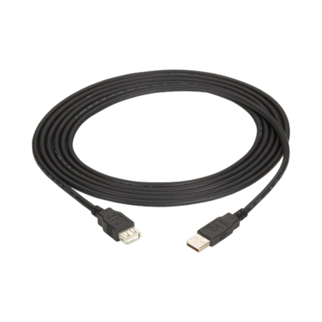 Black Box 6ft USB 2.0 Extension Cable Type-A Male to Female (Black) — Being Shipped