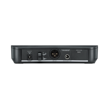 Shure BLX4 Tabletop Wireless Receiver (J11: 596 to 616 MHz) — Being Shipped