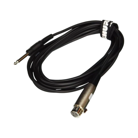 Shure 20' Microphone Cable with 1/4" Phone Plug — Being Shipped