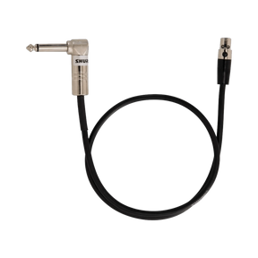 Shure 2ft Right-Angle Instrument Cable for Wireless Transmitters — Being Shipped