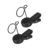 Shure Single-Mount Tie Clips for Lavalier Microphones (Set of 2) — Being Shipped