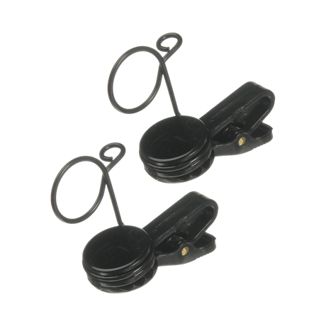 Shure Single-Mount Tie Clips for Lavalier Microphones (Set of 2) — Being Shipped