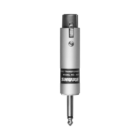 Shure Microphone Matching Transformer XLR Female to 1/4" Male — Being Shipped