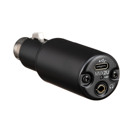Shure MVX2U MOTIV XLR to USB-C Streaming Adapter — Being Shipped