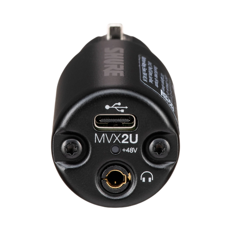 Shure MVX2U MOTIV XLR to USB-C Streaming Adapter — Being Shipped