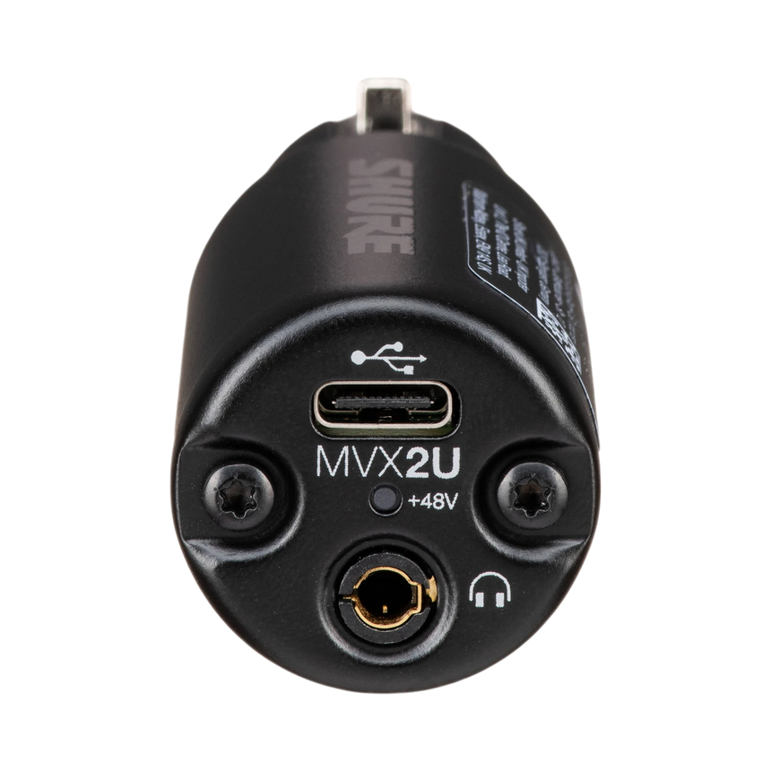 Shure MVX2U MOTIV XLR to USB-C Streaming Adapter — Being Shipped