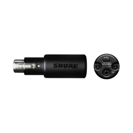 Shure MVX2U MOTIV XLR to USB-C Streaming Adapter — Being Shipped